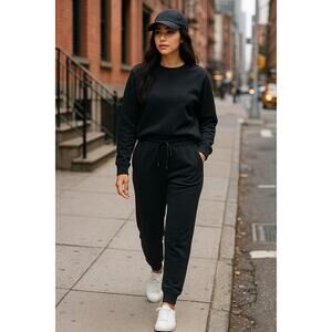 Lululemon Scuba Jogger Sweatpants – Black, Size 6 – Soft Fleece Cotton Blend